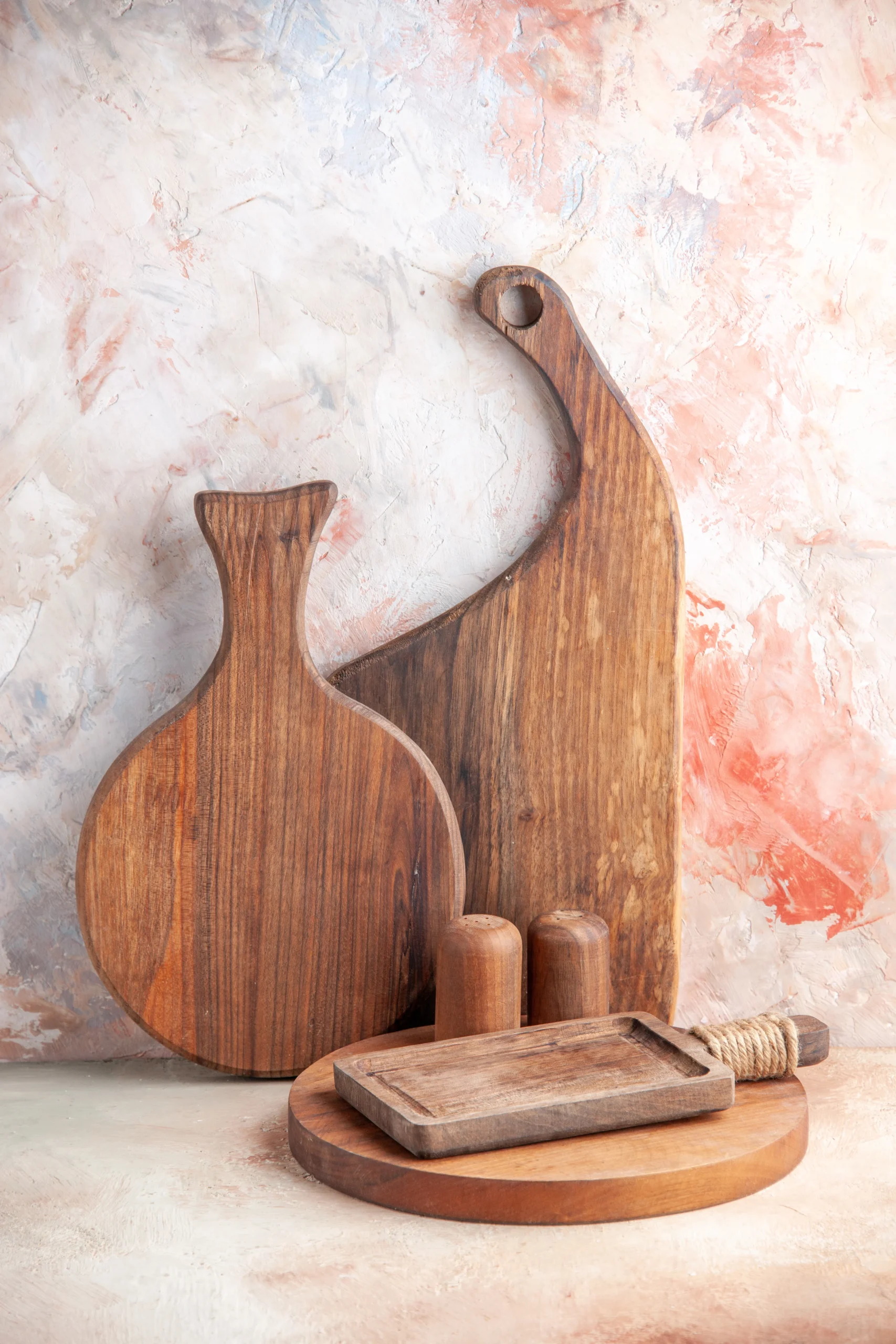 Contemporary Wooden Serving Board